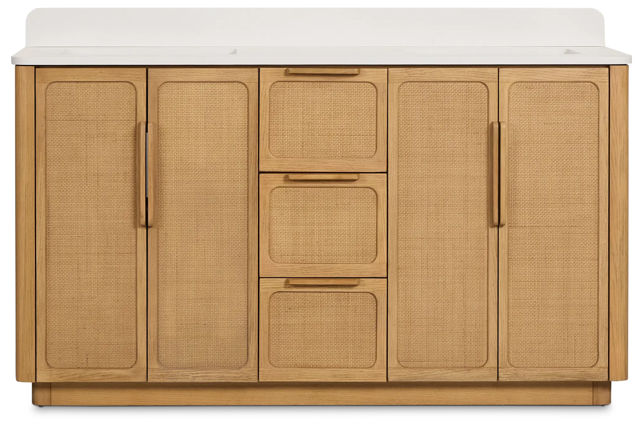 Pacific Light Tone 60" Double Bathroom Vanity Pacific Light Tone 60" Double Bathroom Vanity