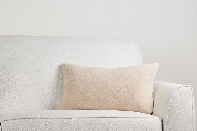 Eden Taupe Lumbar Accent Pillow
