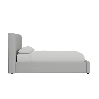 Grayton Suave 44" Upholstered Platform Bed