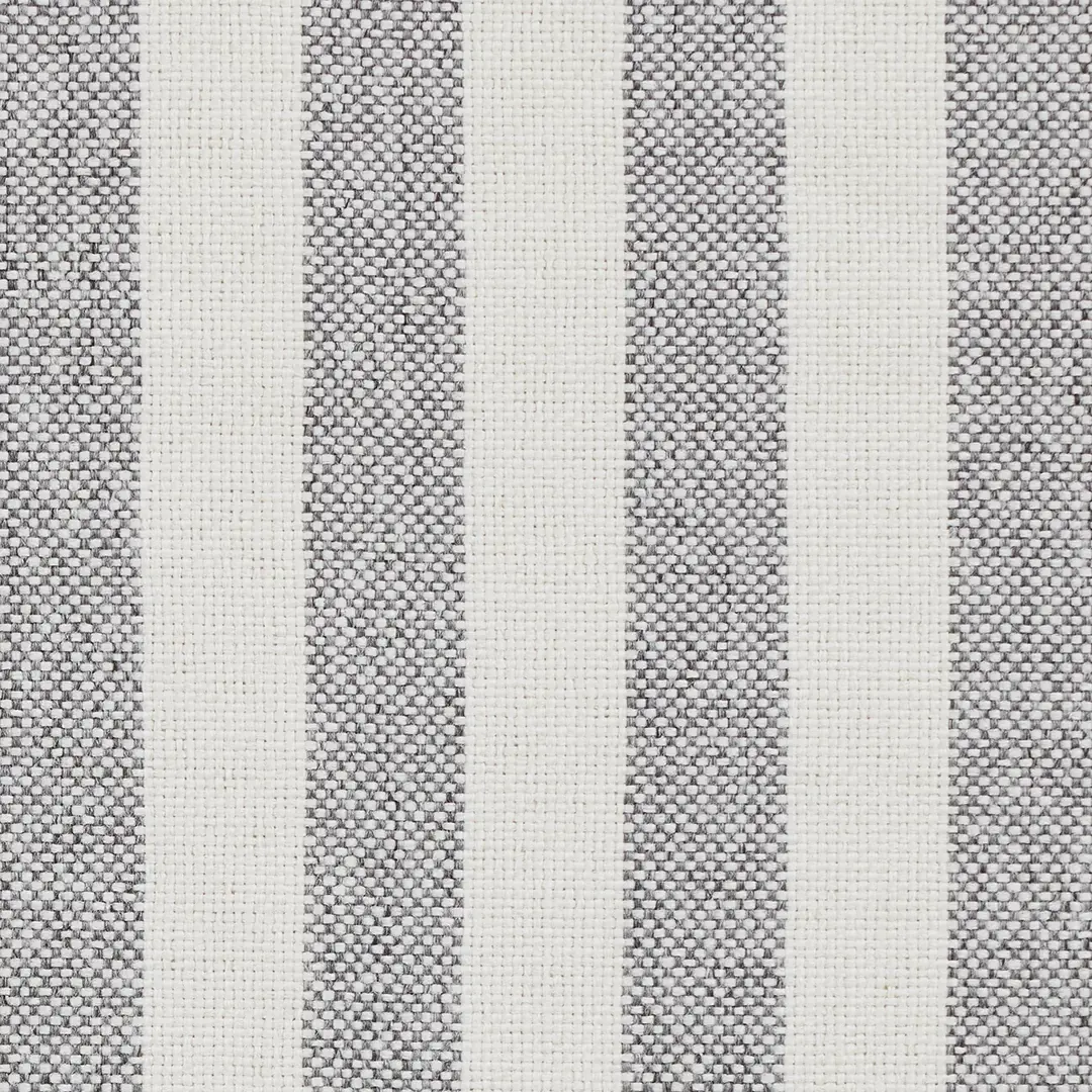 DARK GRAY Destin Sea Lane Dark Gray Fabric Cocktail Ottoman