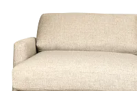 Maxwell Dark Gray Fabric Medium Left Chaise Sectional