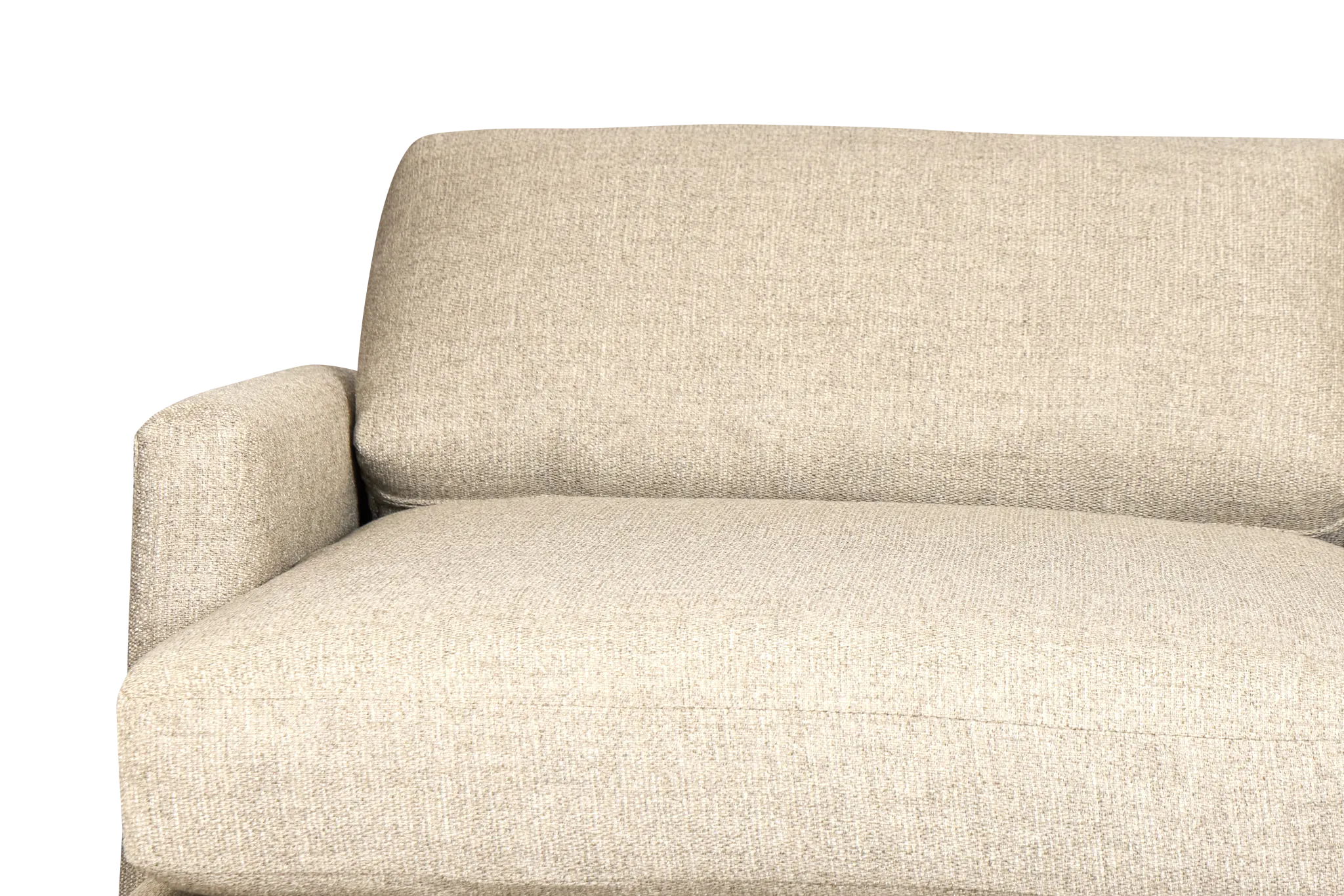 Maxwell Dark Gray Fabric Medium Left Chaise Sectional