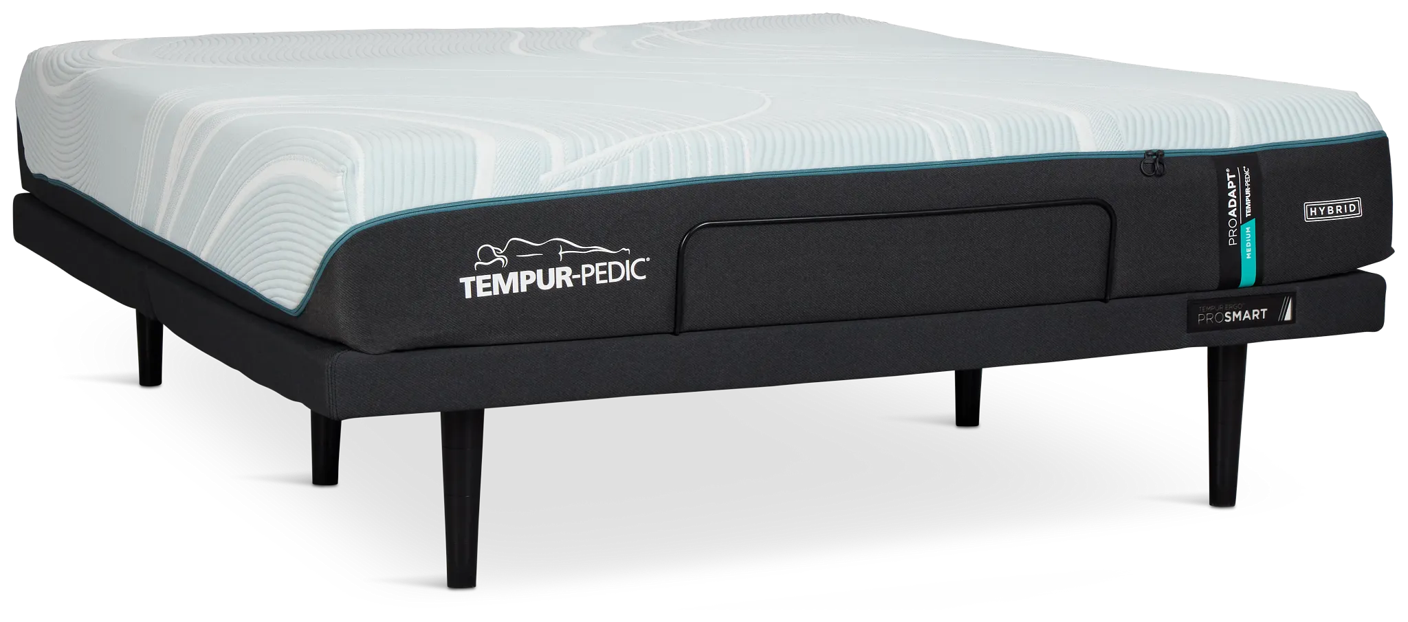 Tempur-pedic Tempur-proadapt Medium Hybrid Ergo Prosmart Adjustable Mattress Set