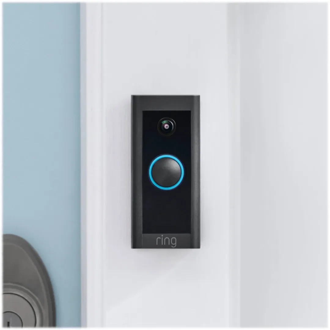 Ring Wired Video Doorbell Nickel Smart Door Bells