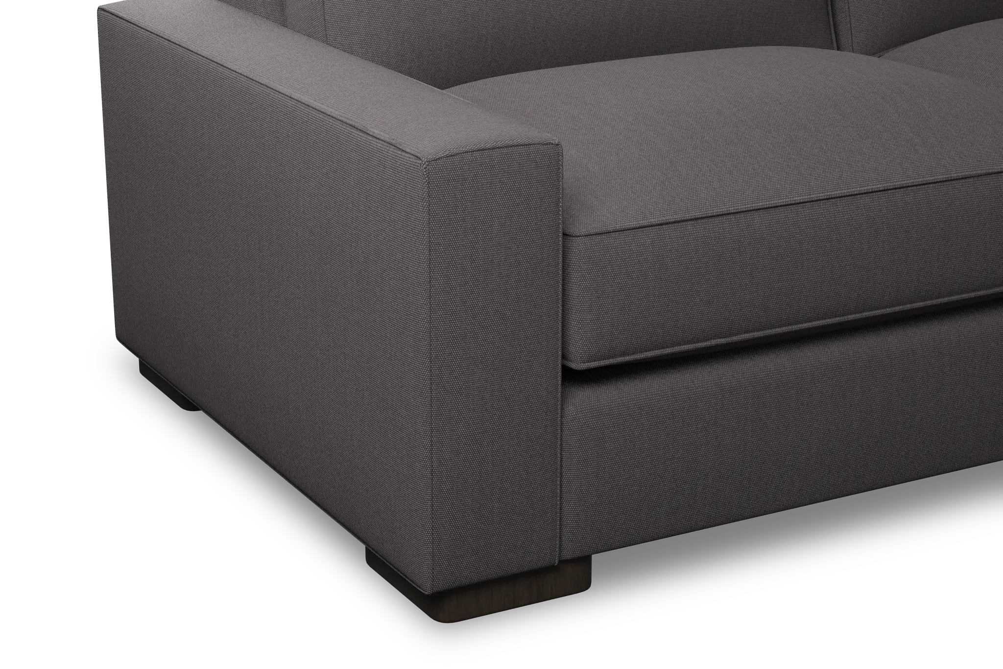 Edgewater Peyton Gray 84" Sofa W/ 2 Cushions Edgewater Peyton Gray 84" Sofa W/ 2 Cushions