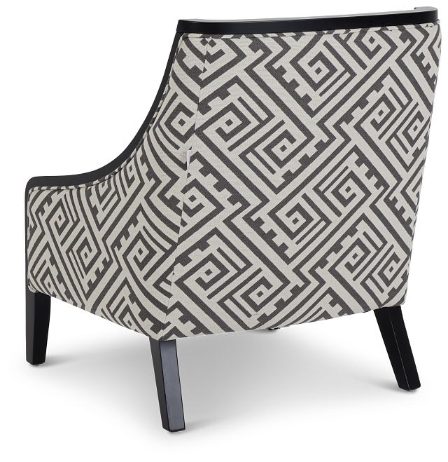 Tribeca2 Multicolored Fabric Accent Chair