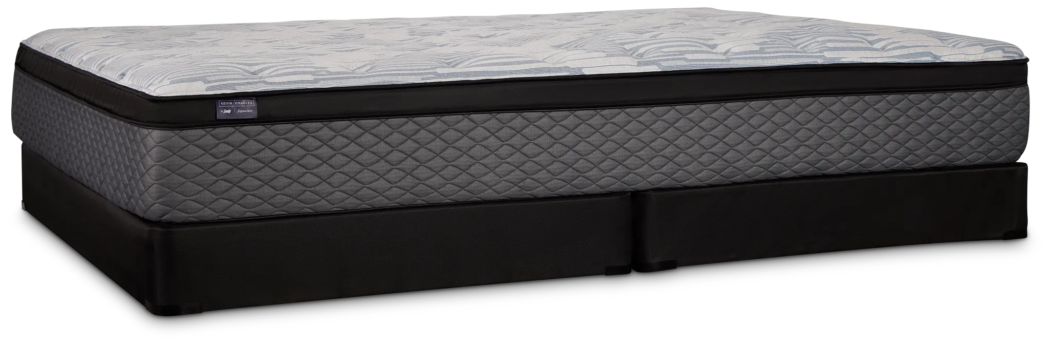 Kevin Charles By Sealy Signature Ultra Plush Mattress Set