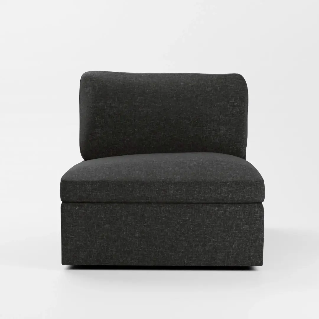 Destin Delray Dark Gray Fabric Swivel Chair Destin Delray Dark Gray Fabric Swivel Chair