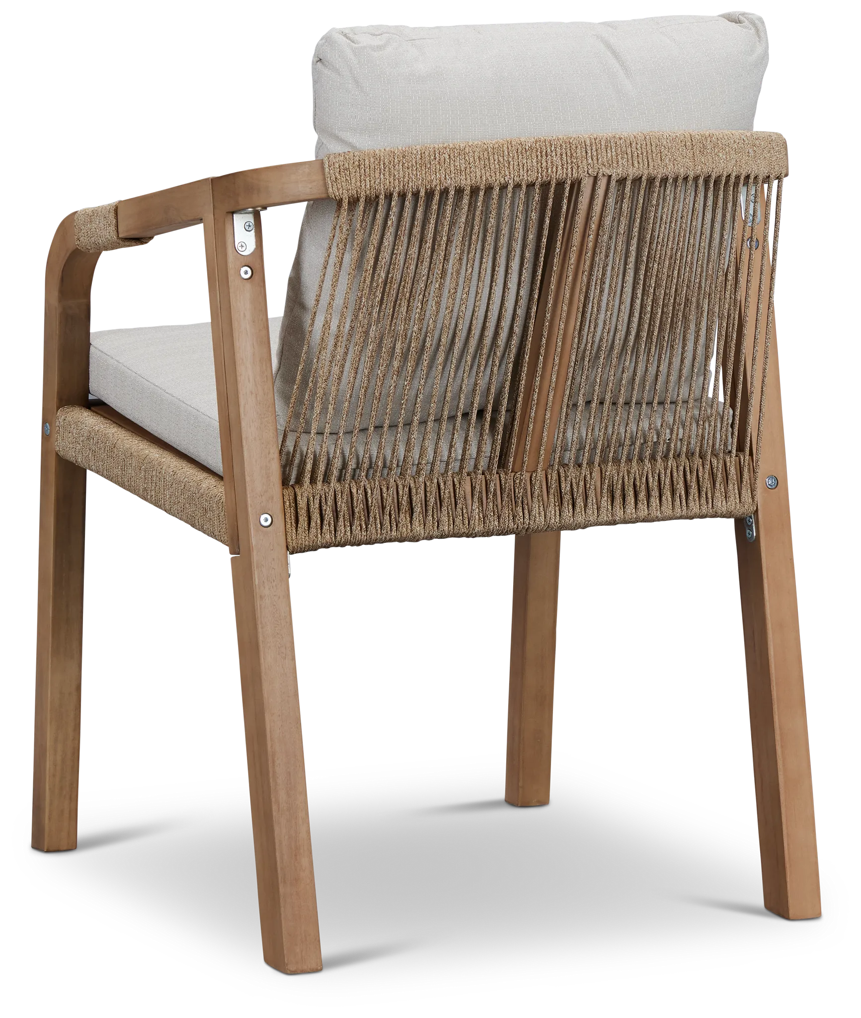 Laguna Gray Cushioned Arm Chair