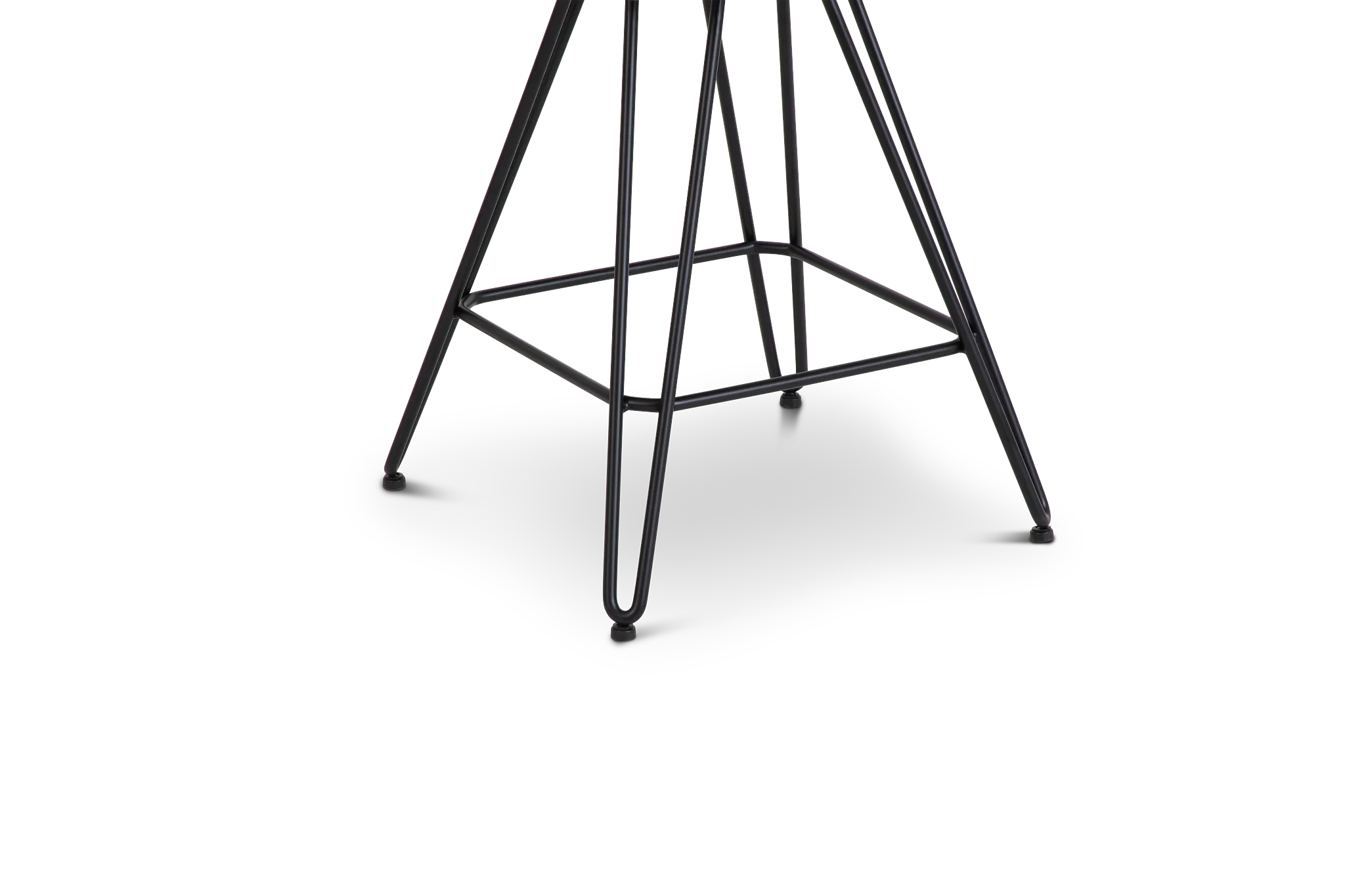 Demi Dark Gray Swivel 24" Upholstered Barstool