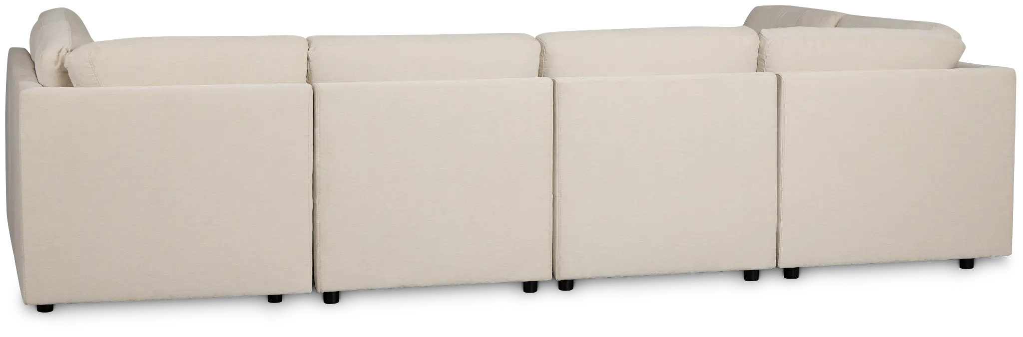 Addie Beige Fabric 8-piece Pit Storage Sectional Addie Beige Fabric 8-piece Pit Storage Sectional