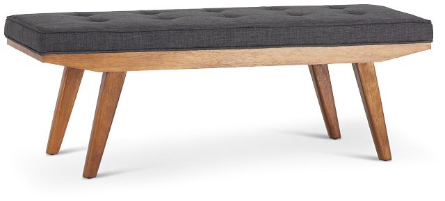 Nora Taupe Uph Bench