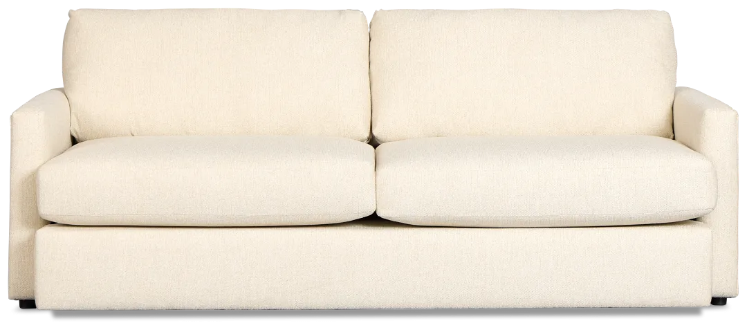 Maxwell Light Beige Fabric Sofa