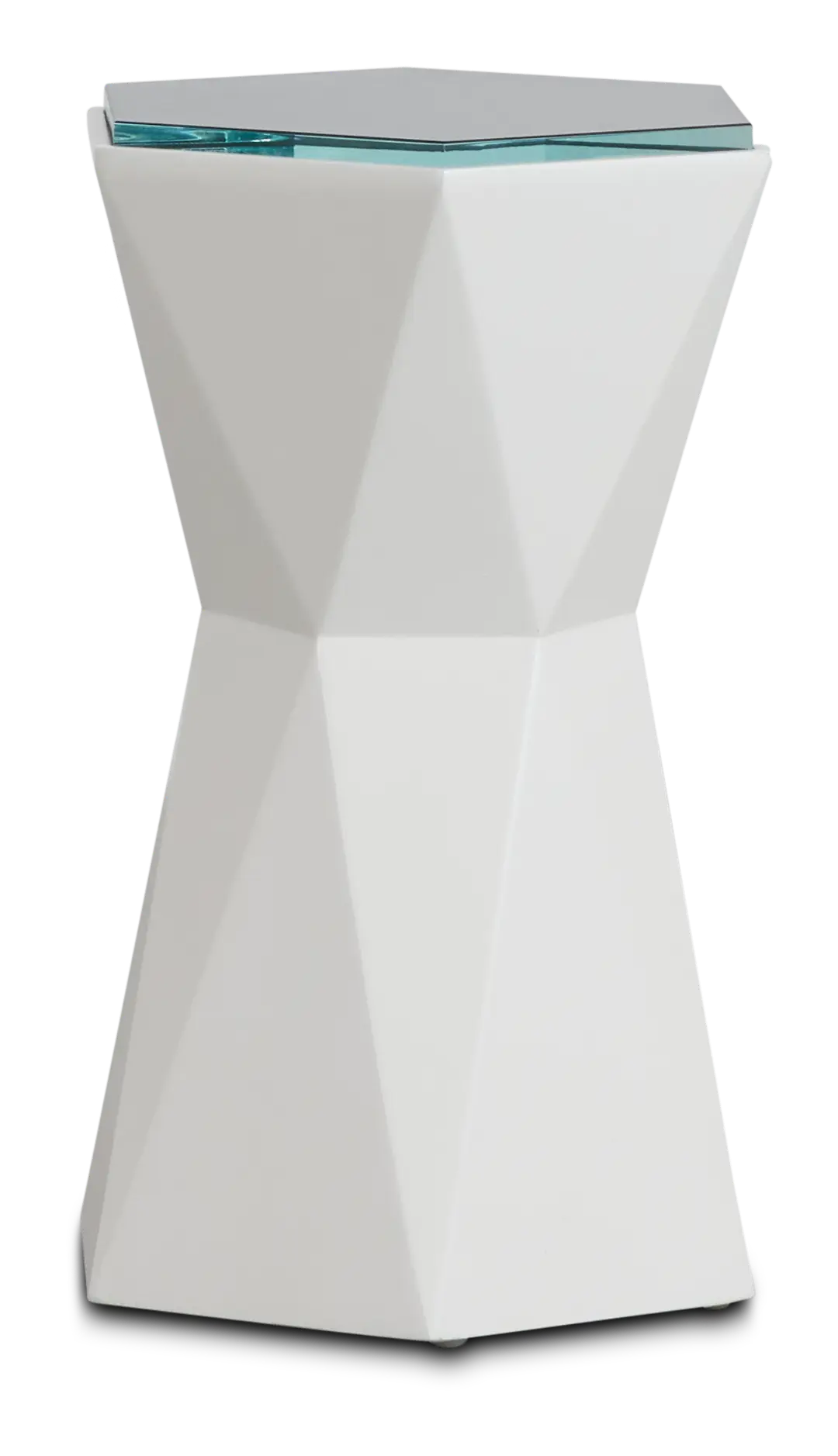 Martini White End Table Martini White End Table