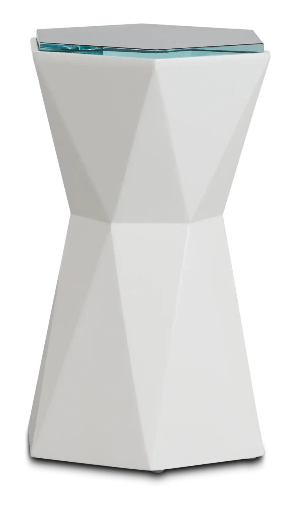 Martini White End Table Martini White End Table