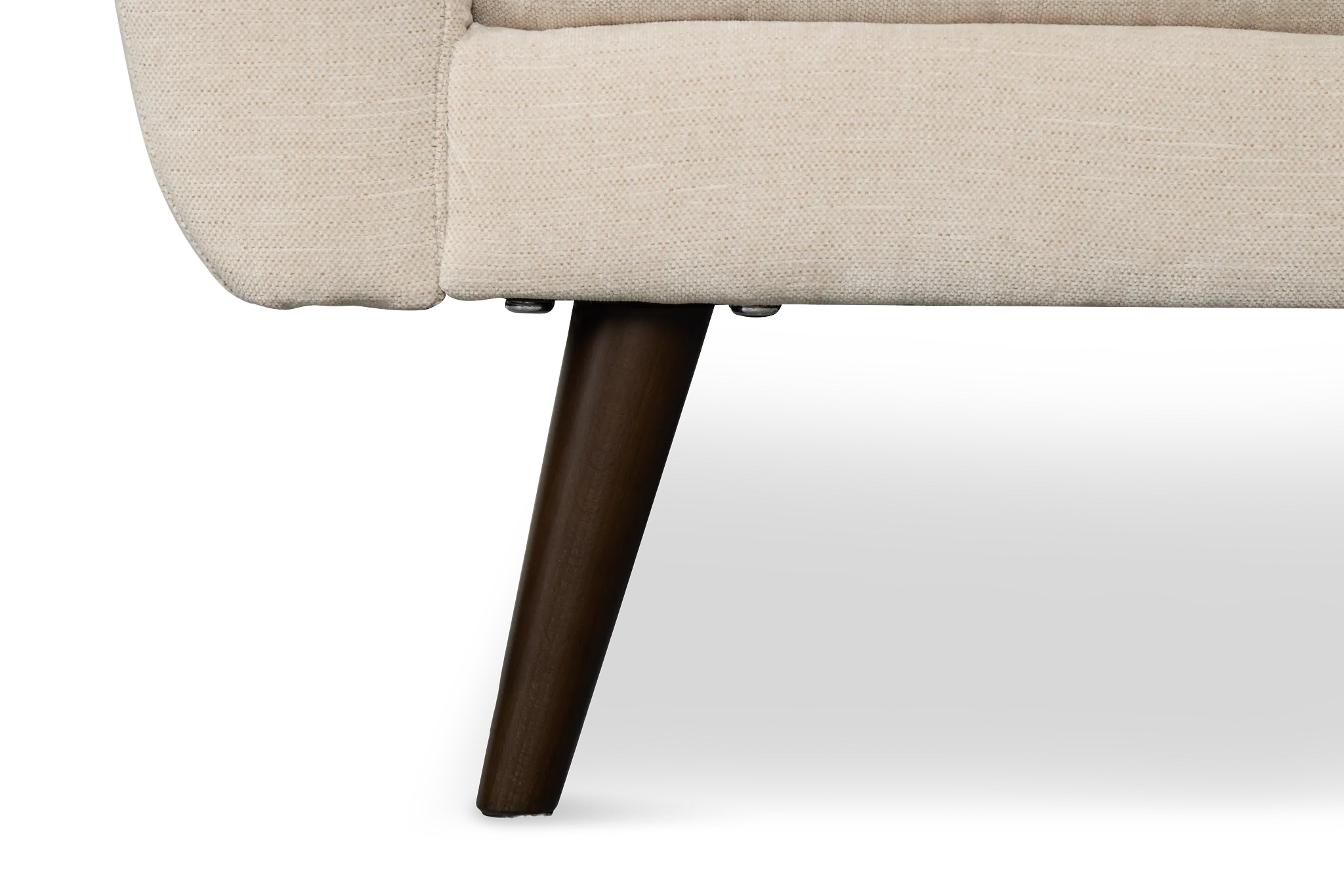 Indie Beige Fabric Loveseat