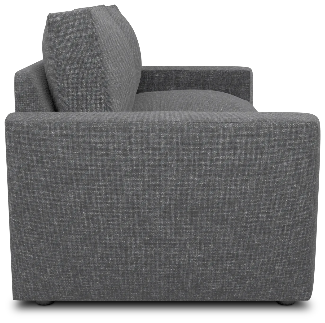 Siesta Delray Dark Gray Fabric Cooling Memory Foam Sleeper