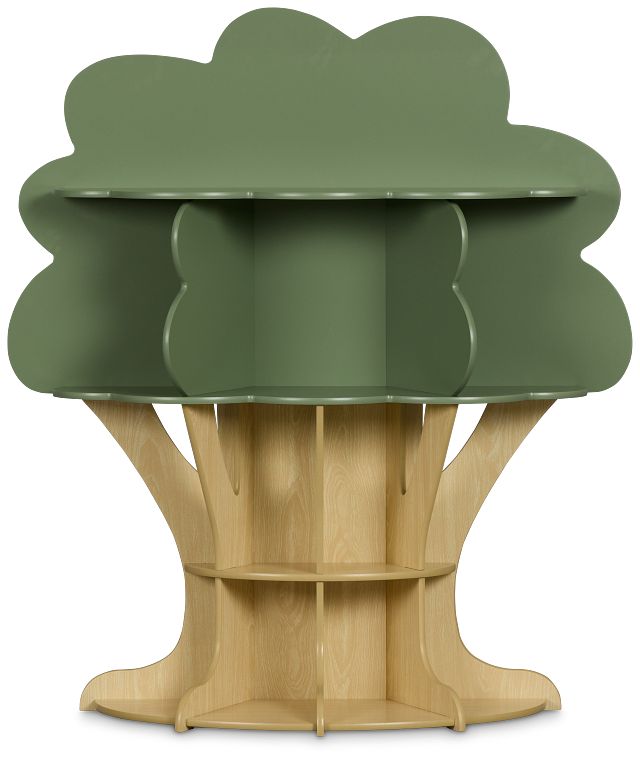Ferni Green Storage Bookcase