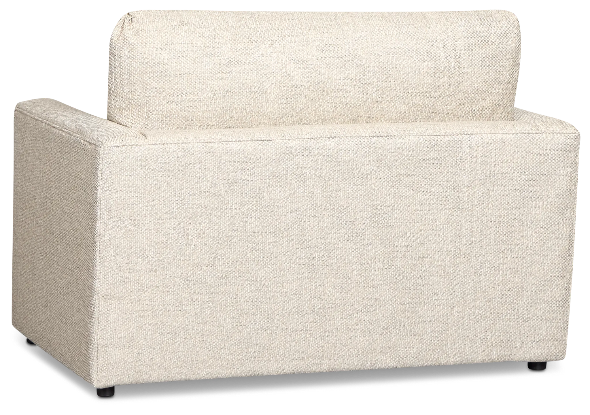 Maxwell Light Gray Fabric Oversized Chair
