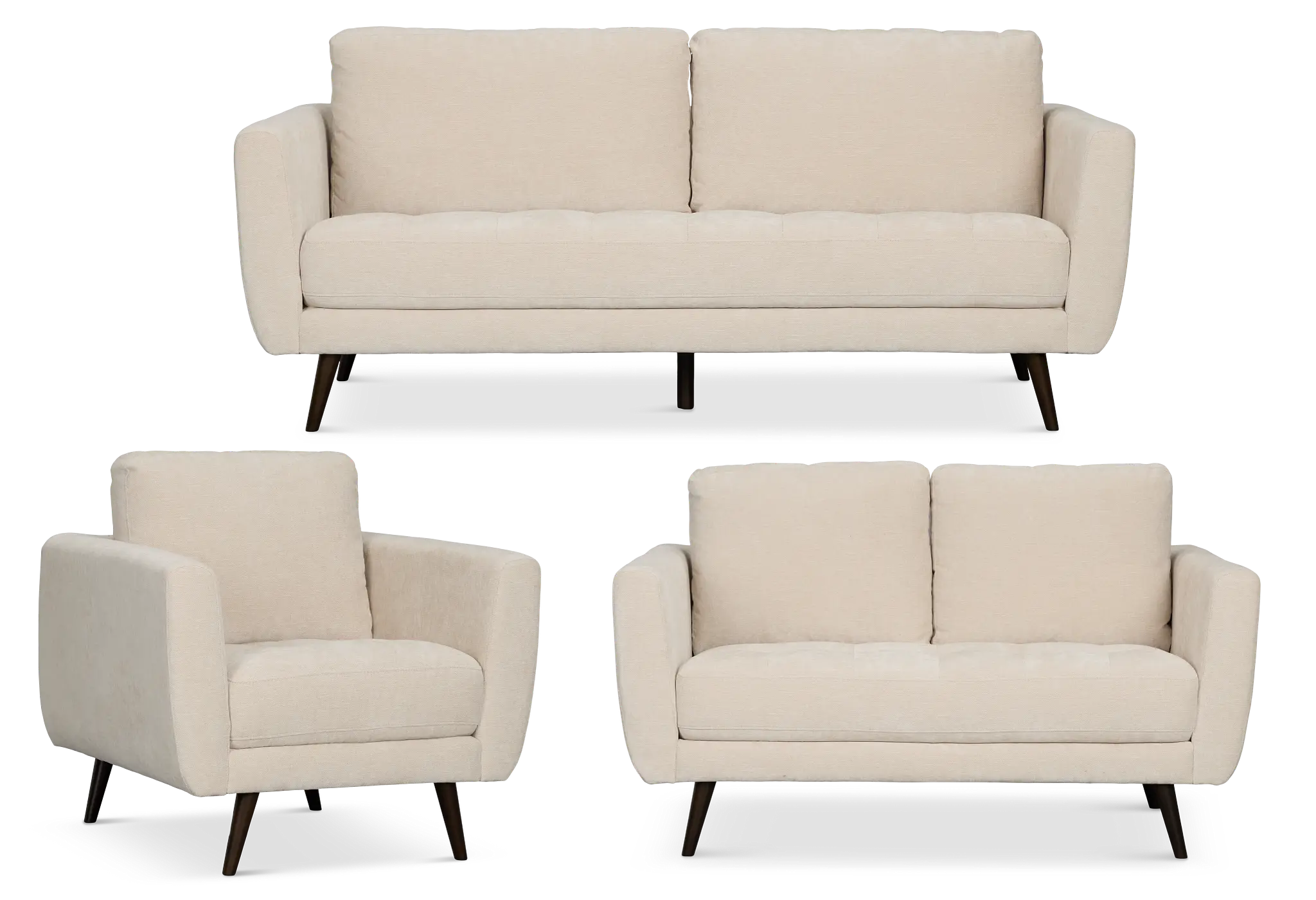 Indie Beige Fabric Living Room Indie Beige Fabric Living Room