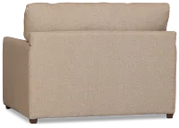 Tate Brown Fabric Cooling Memory Foam Sleeper