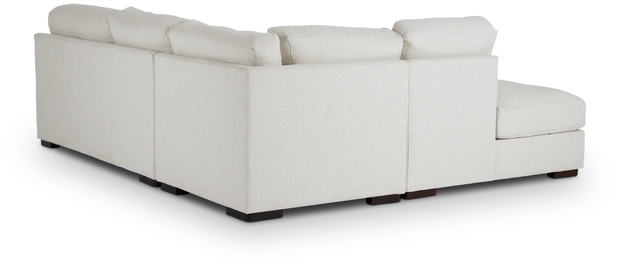 Veronica White Down Left Bumper Sectional Veronica White Down Left Bumper Sectional