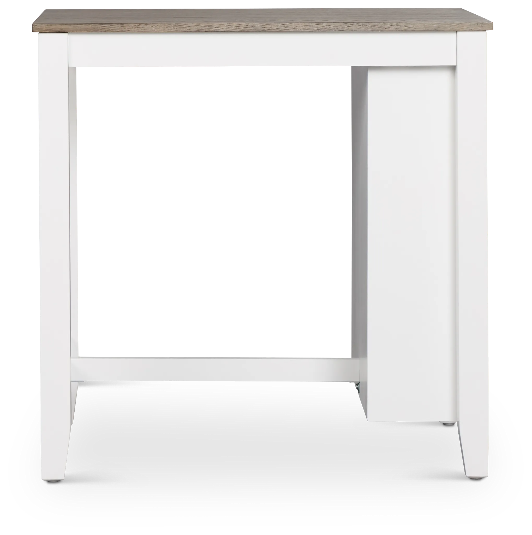 Edgartown Two-tone Storage High Dining Table