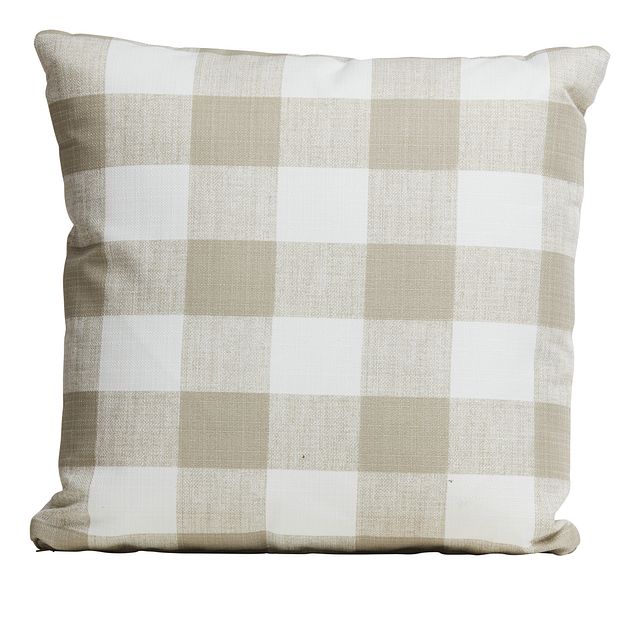 Anderson Light Gray 20" Indoor/outdoor Accent Pillow