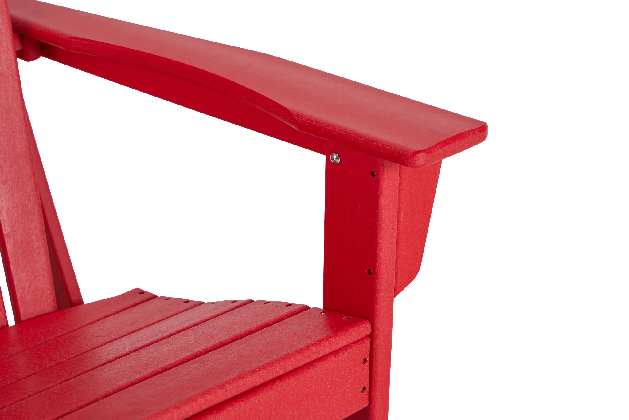 Cancun Red Adirondack Chair