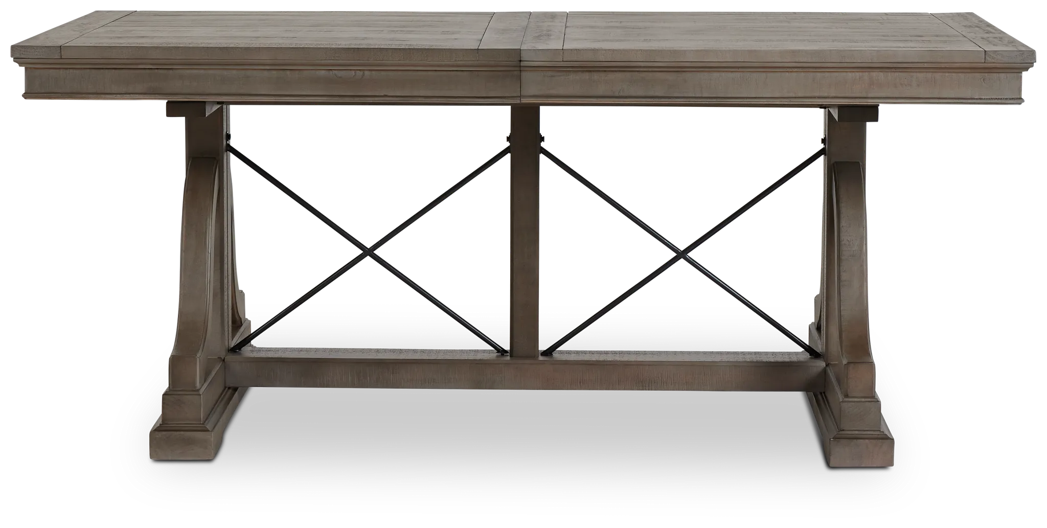 Heron Cove Light Tone Trestle Table