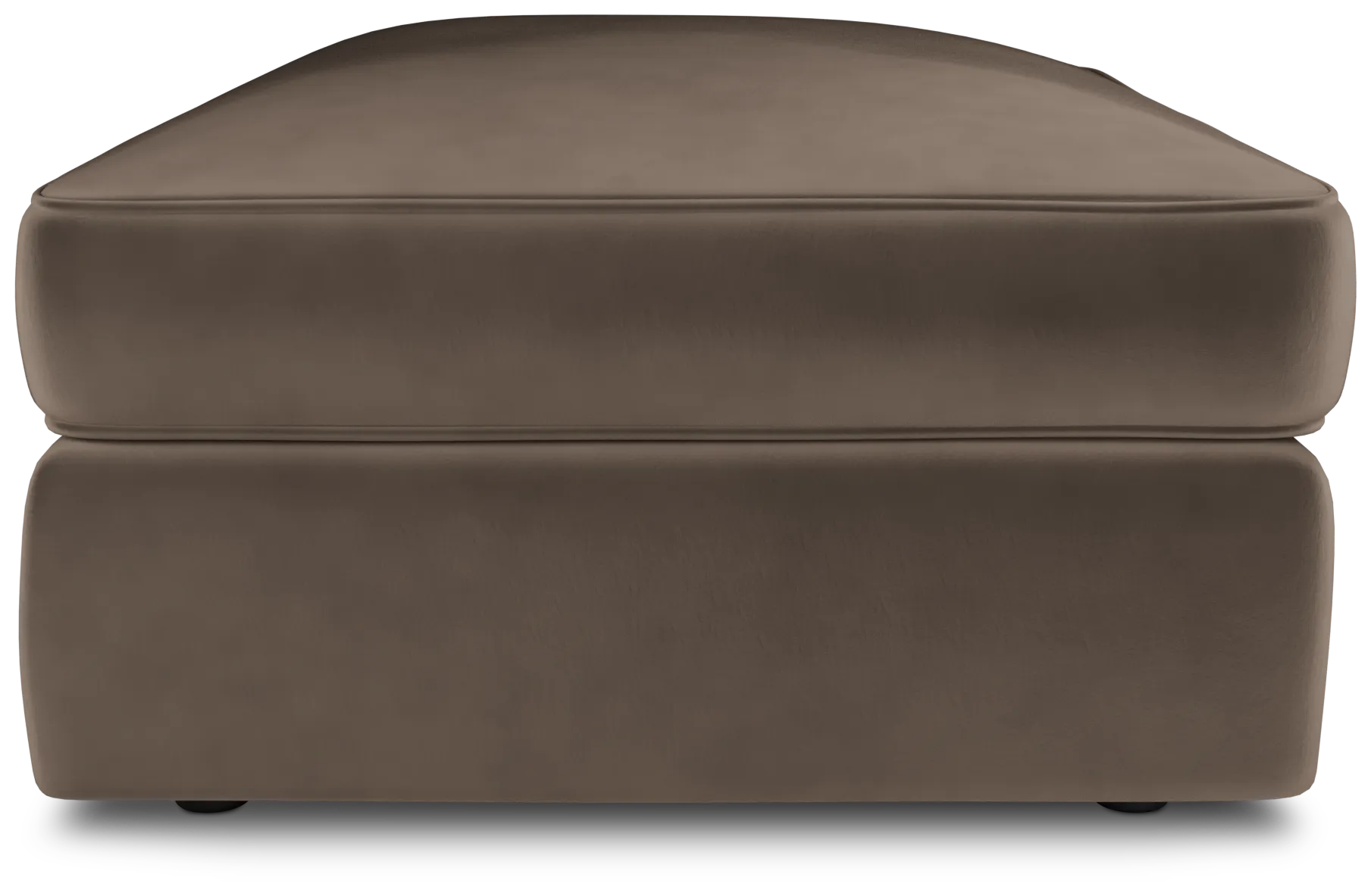 Siesta Joya Beige Fabric Ottoman