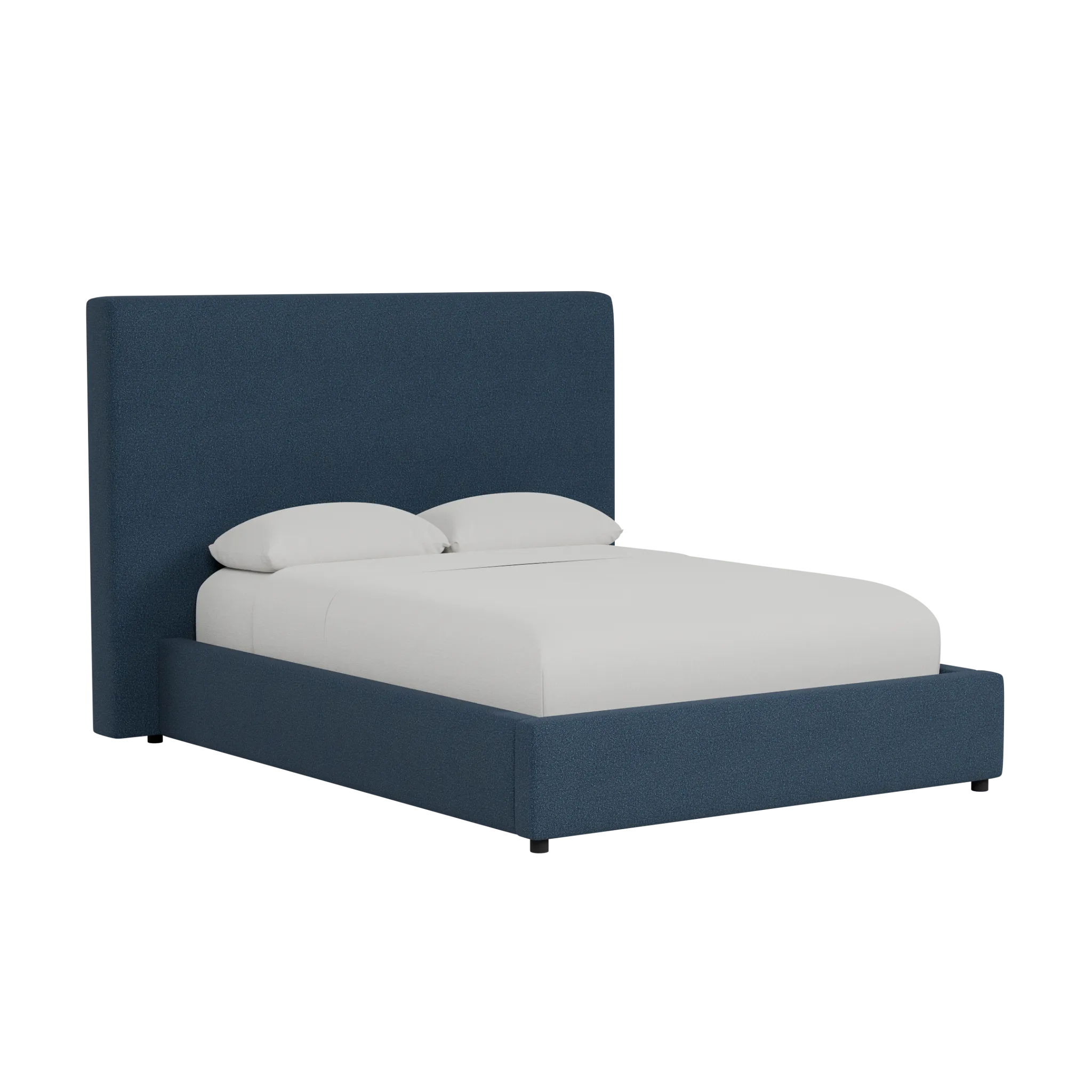 Grayton Elite Navy 54" Upholstered Platform Bed