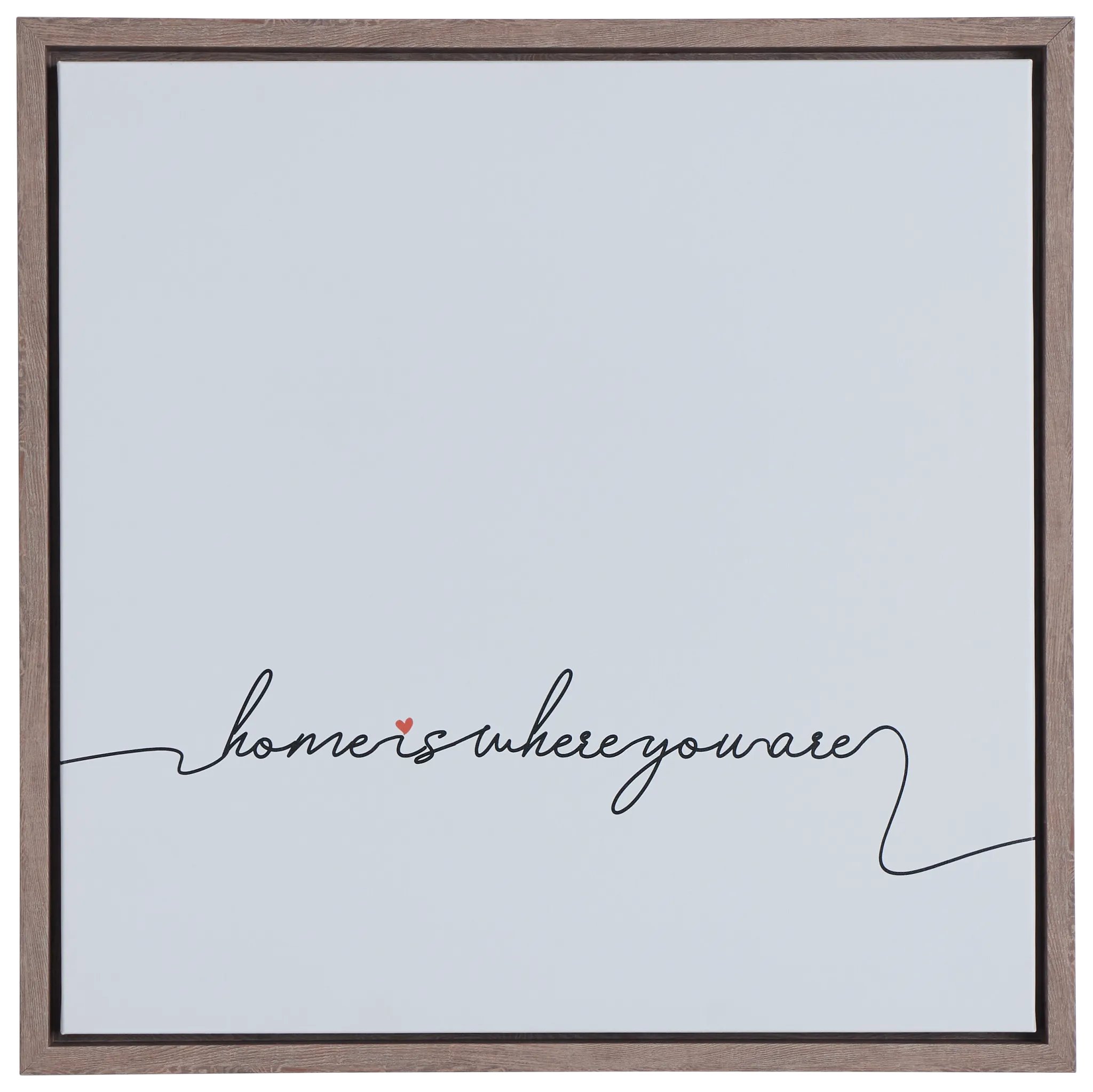 Avary White Framed Wall Art