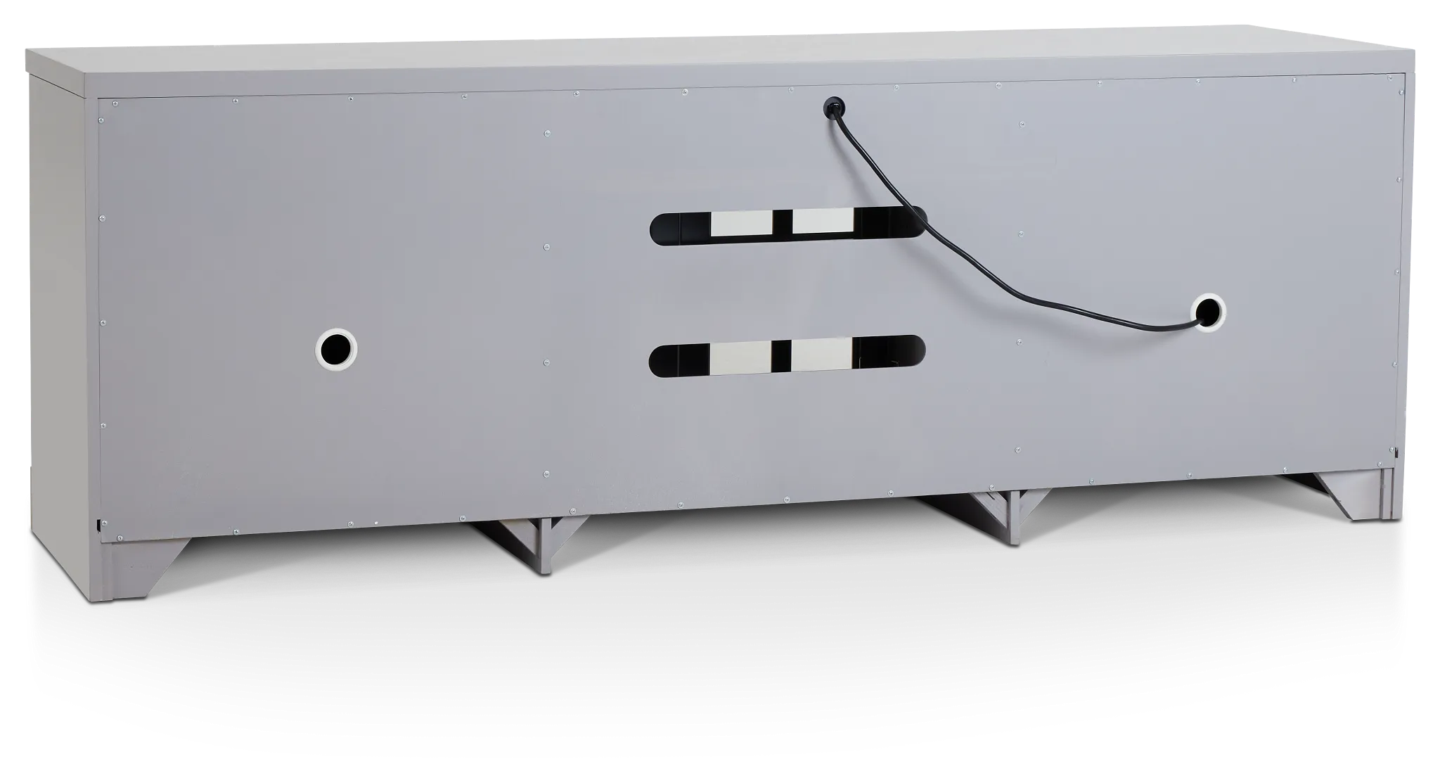 Newport Gray 84" Tv Stand