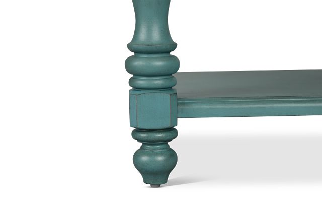 Savannah Teal 1-drawer Nightstand
