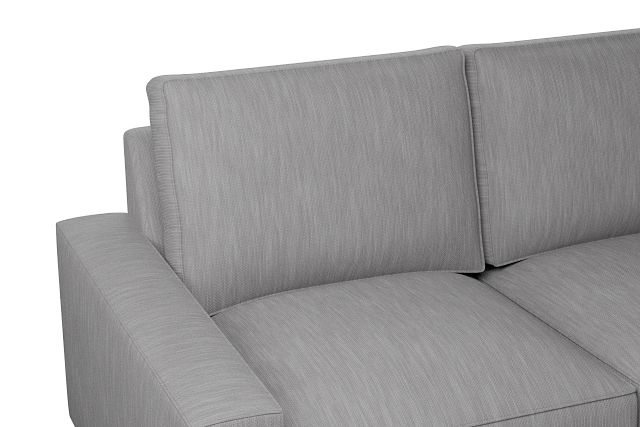 Edgewater Revenue Gray Large Right Chaise Sectional