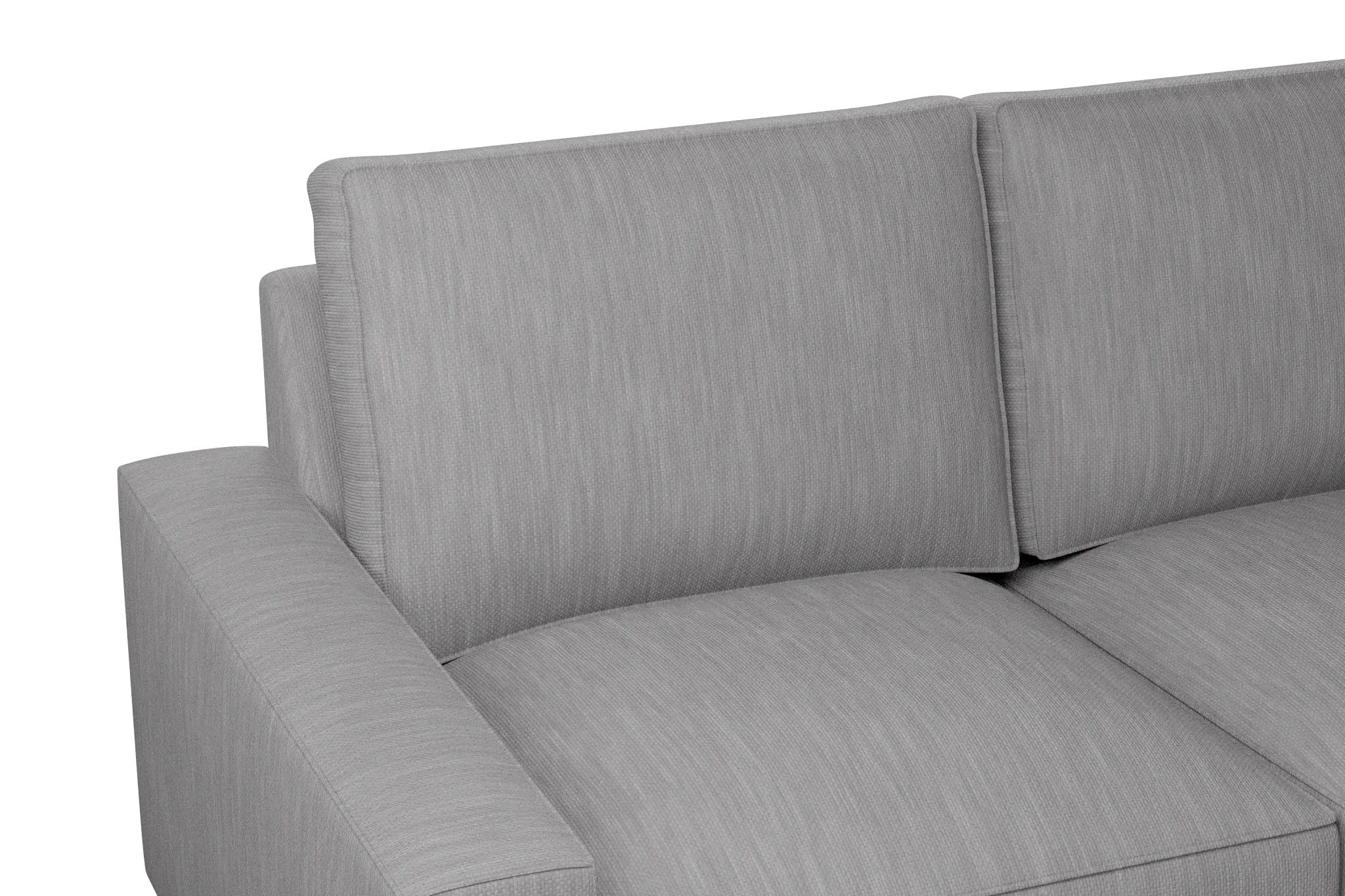 Edgewater Revenue Gray Large Right Chaise Sectional Edgewater Revenue Gray Large Right Chaise Sectional