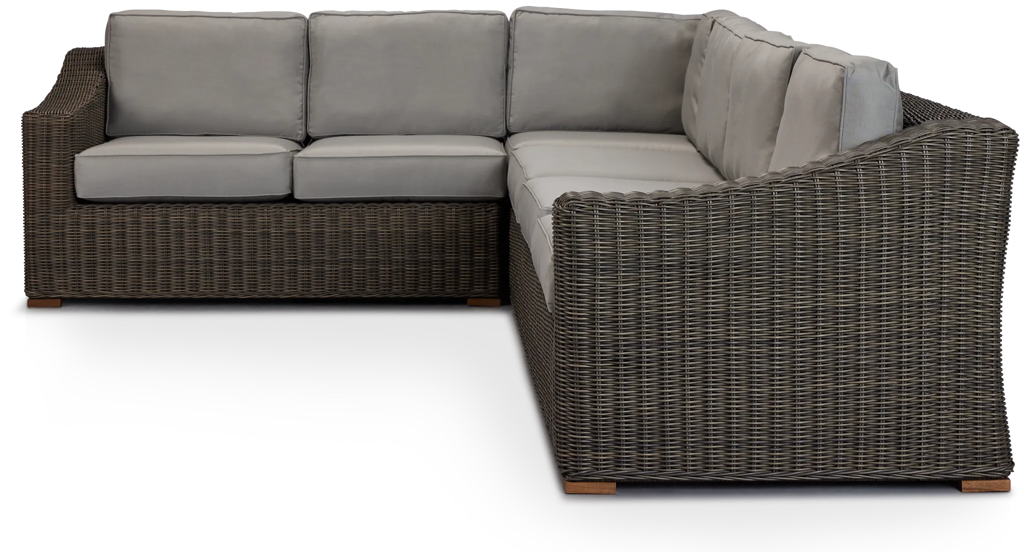 Canyon Gray Gray Medium Right Sectional