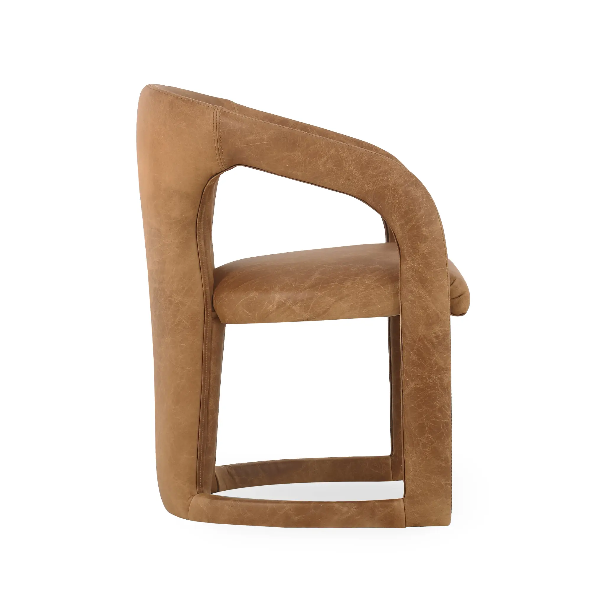 Bow Brown Upholstered Side Chair Bow Brown Upholstered Side Chair