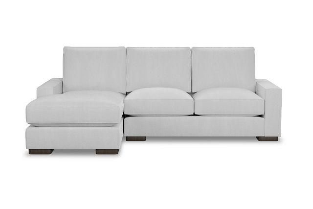 Edgewater Delray White Left Chaise Sectional (1)