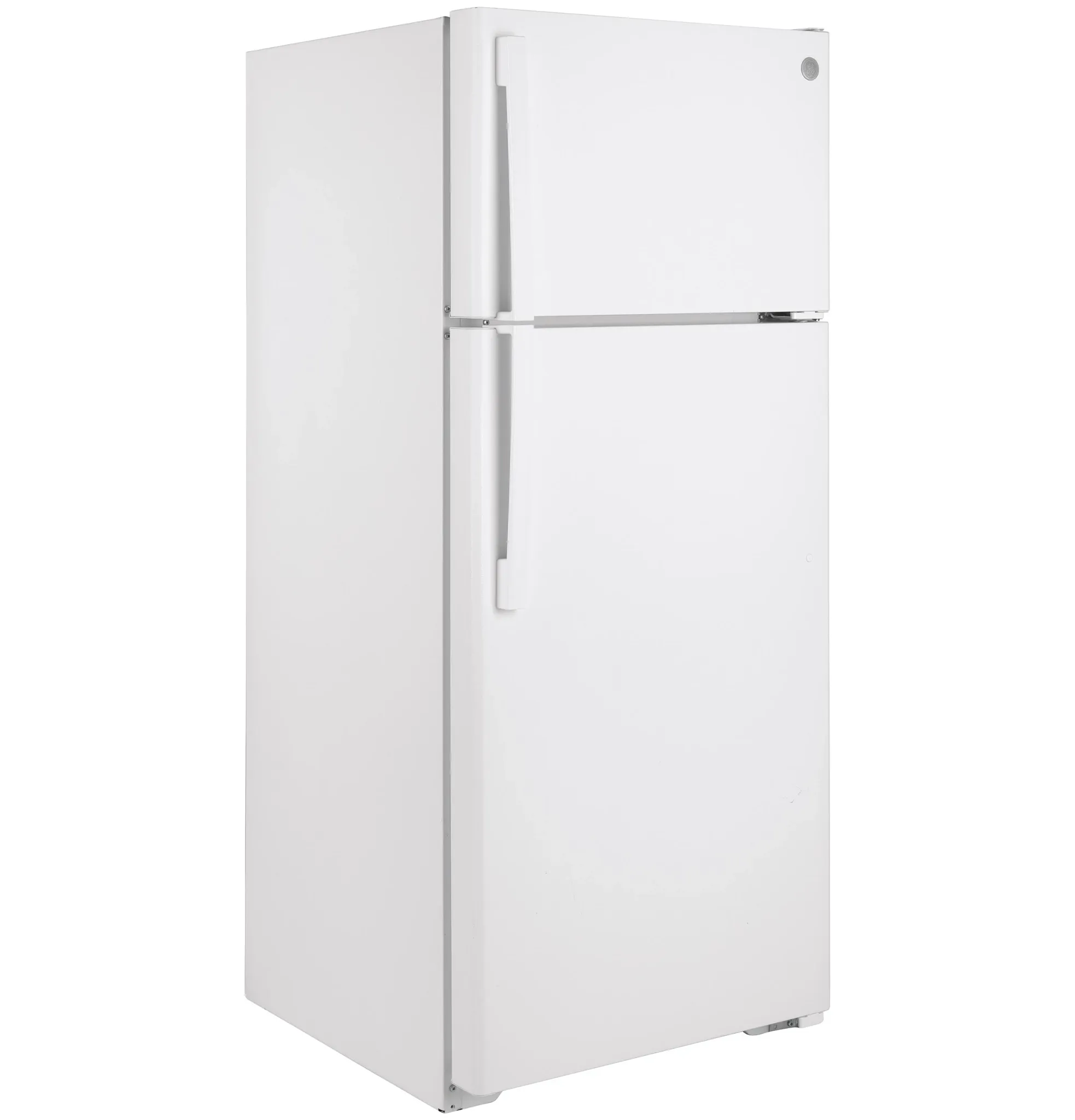 Ge 18 Series White Top Freezer Refrigerator