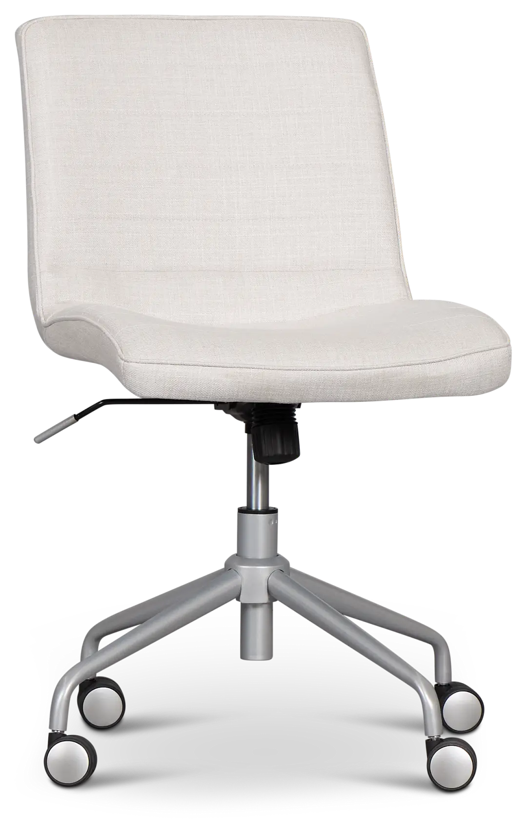 Gwen Light Gray Upholstered Desk Chair Gwen Light Gray Upholstered Desk Chair