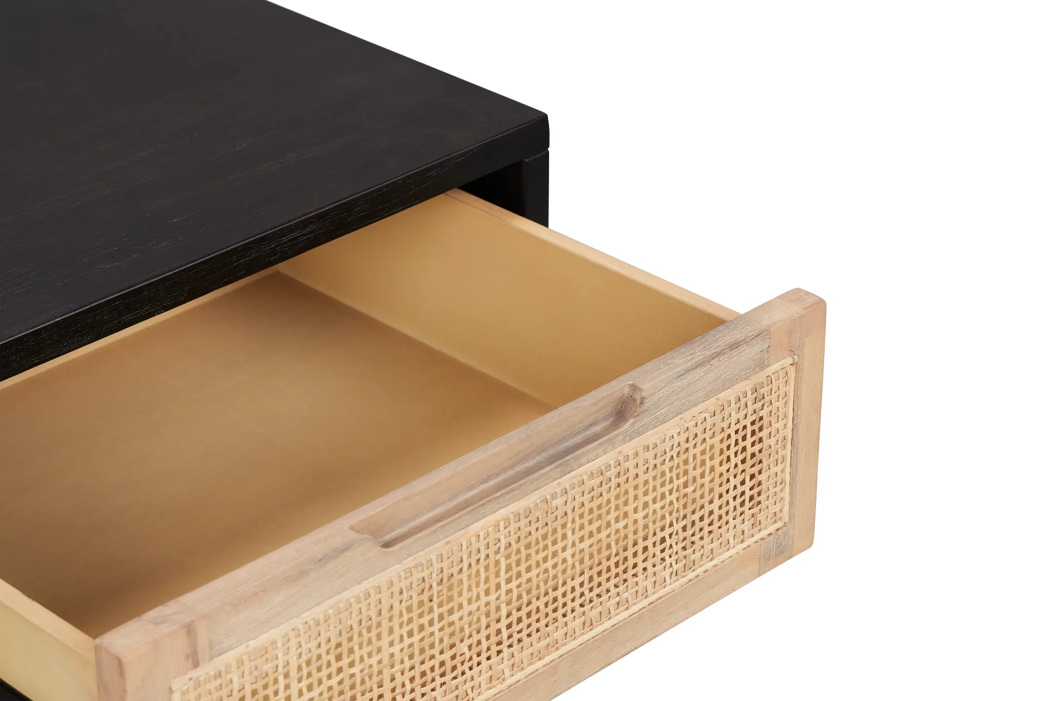 Four Hands Malibu Black End Table Four Hands Malibu Black End Table