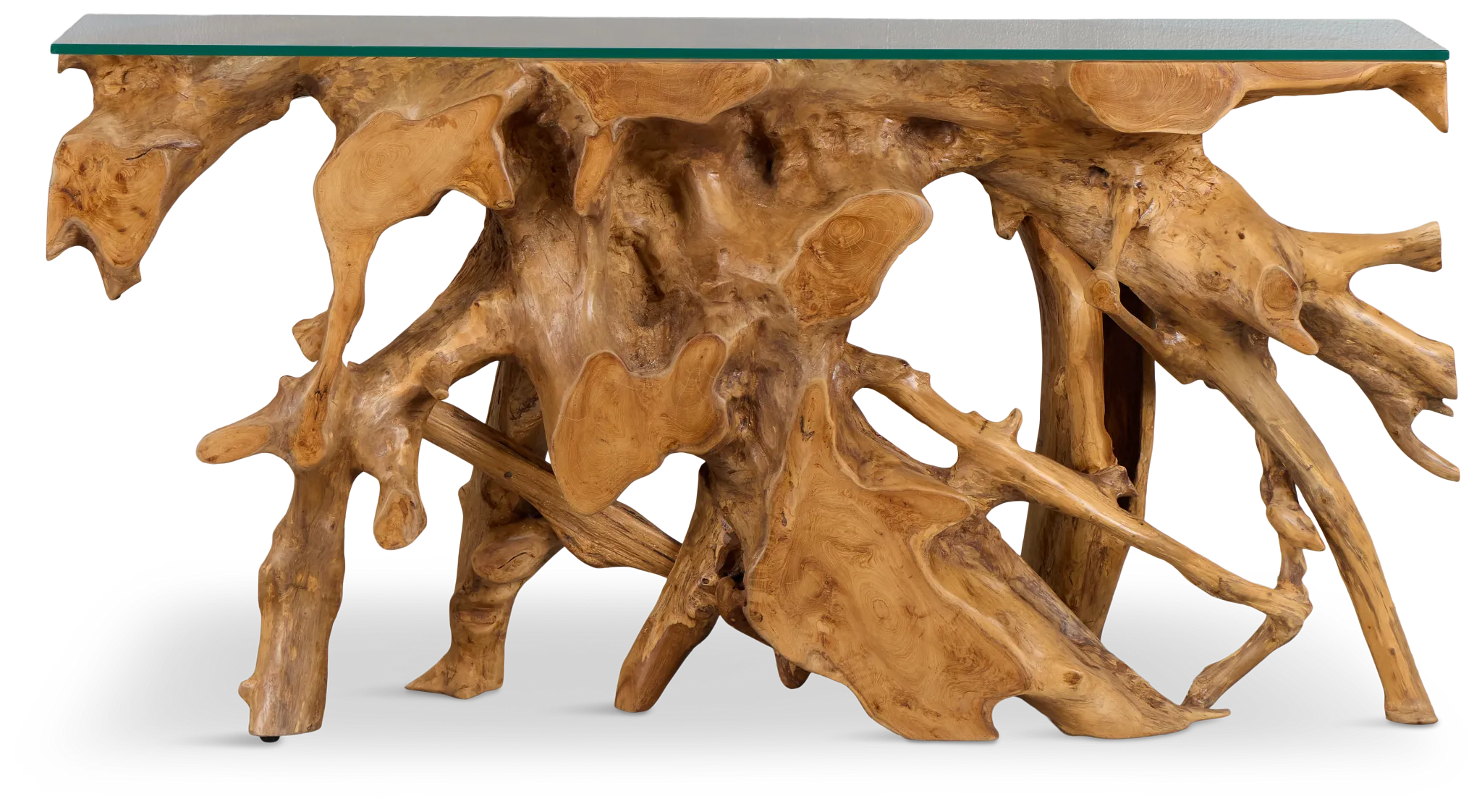 Haven Mid Tone Teak Console Table