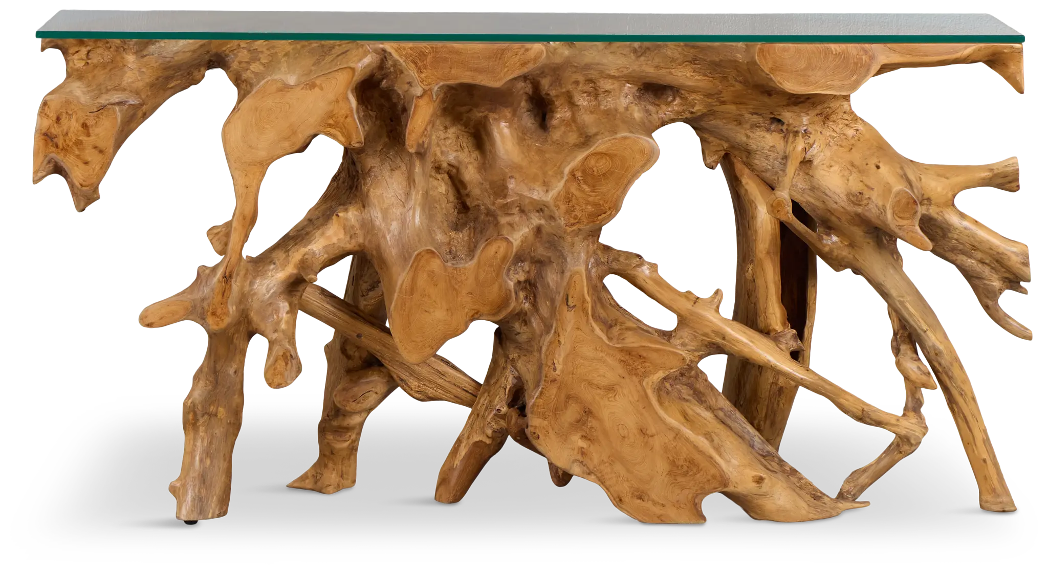 Haven Mid Tone Teak Console Table Haven Mid Tone Teak Console Table