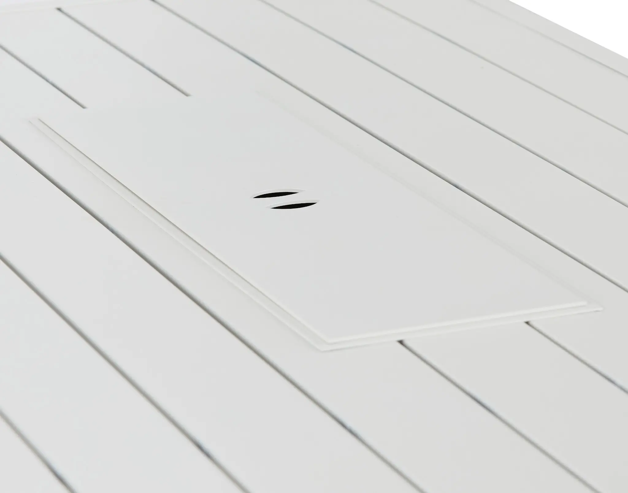 Linear White Rect Fire Pit Linear White Rect Fire Pit