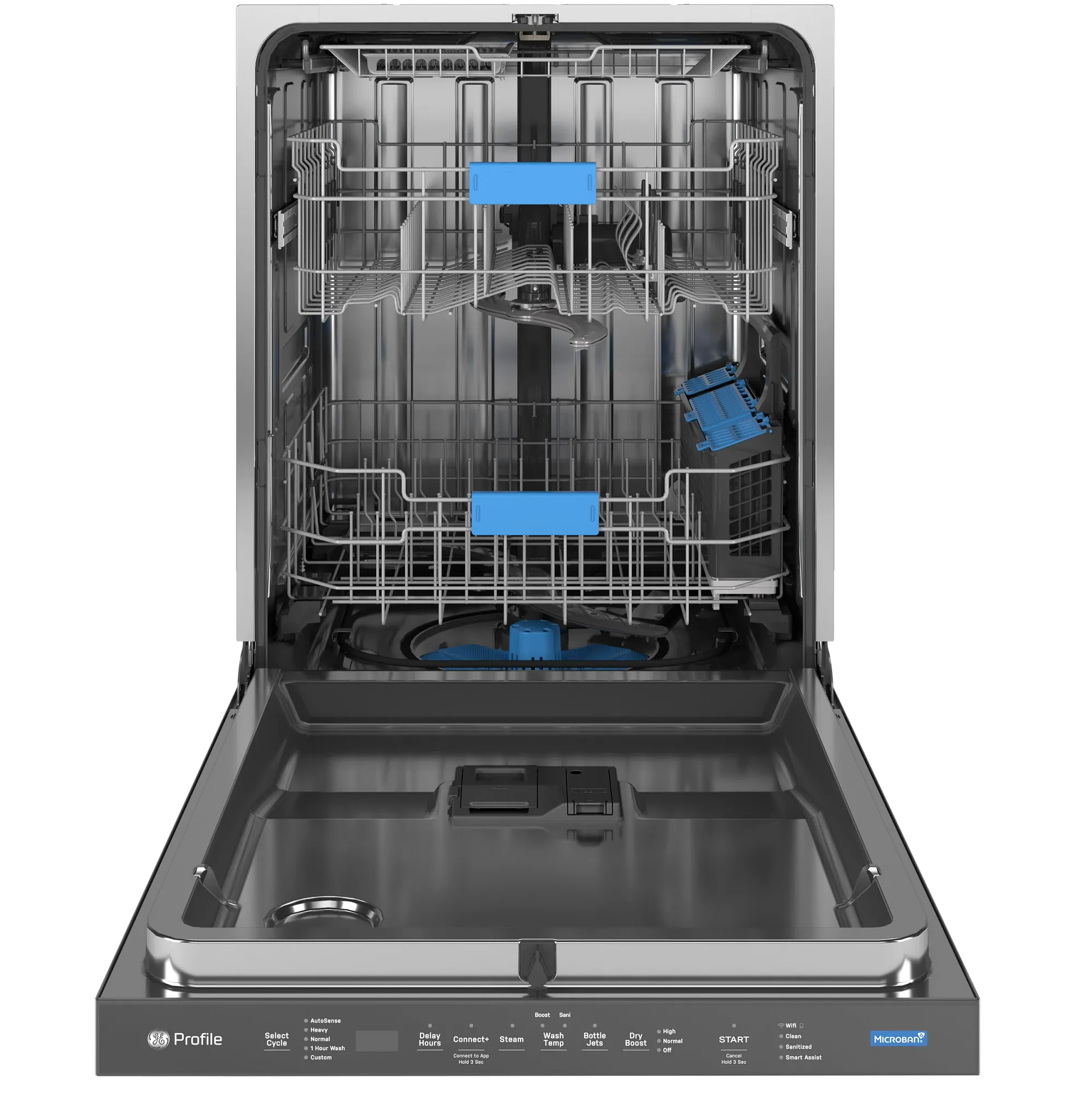 Ge Prpfile 715 Series Stainless Steel Built In Dishwasher