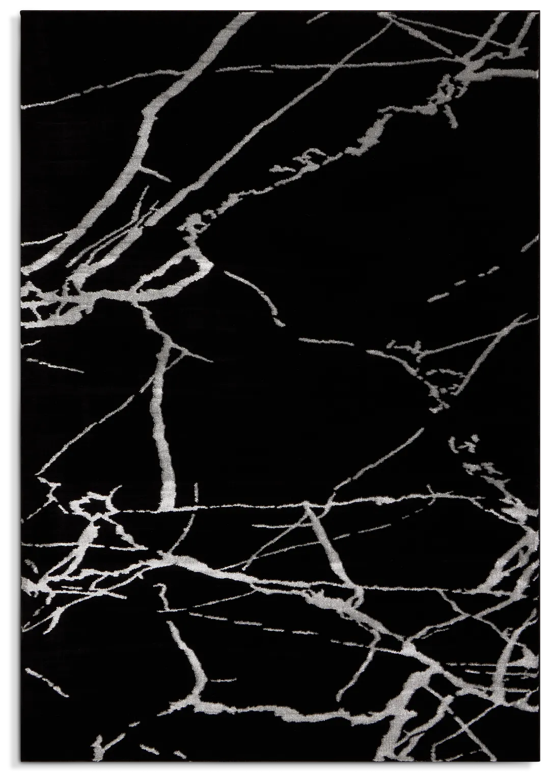 Carne Black 5x8 Area Rug