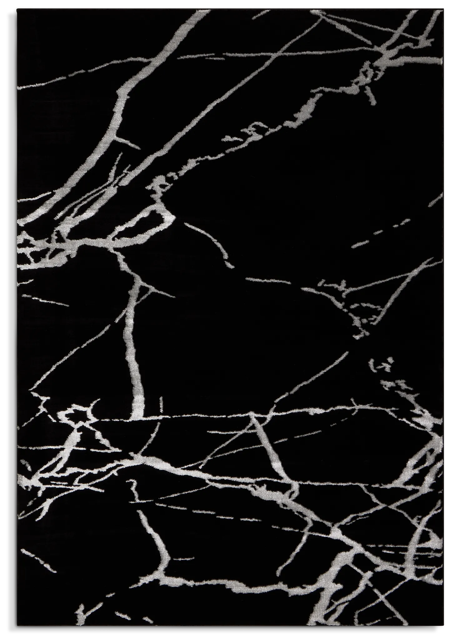 Carne Black 5x8 Area Rug