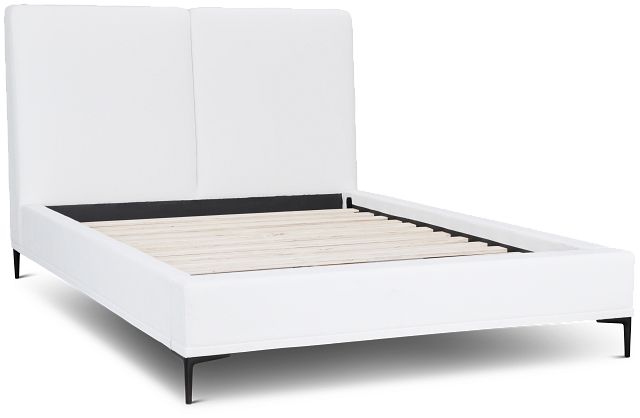 Emit Ivory Uph Panel Bed